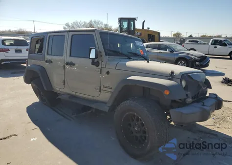 2018 Jeep Wrangler Unlimited Sport из США, поврежденный, VIN 1C4BJWDG2JL805028